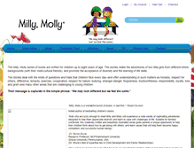 Tablet Screenshot of millymolly.com